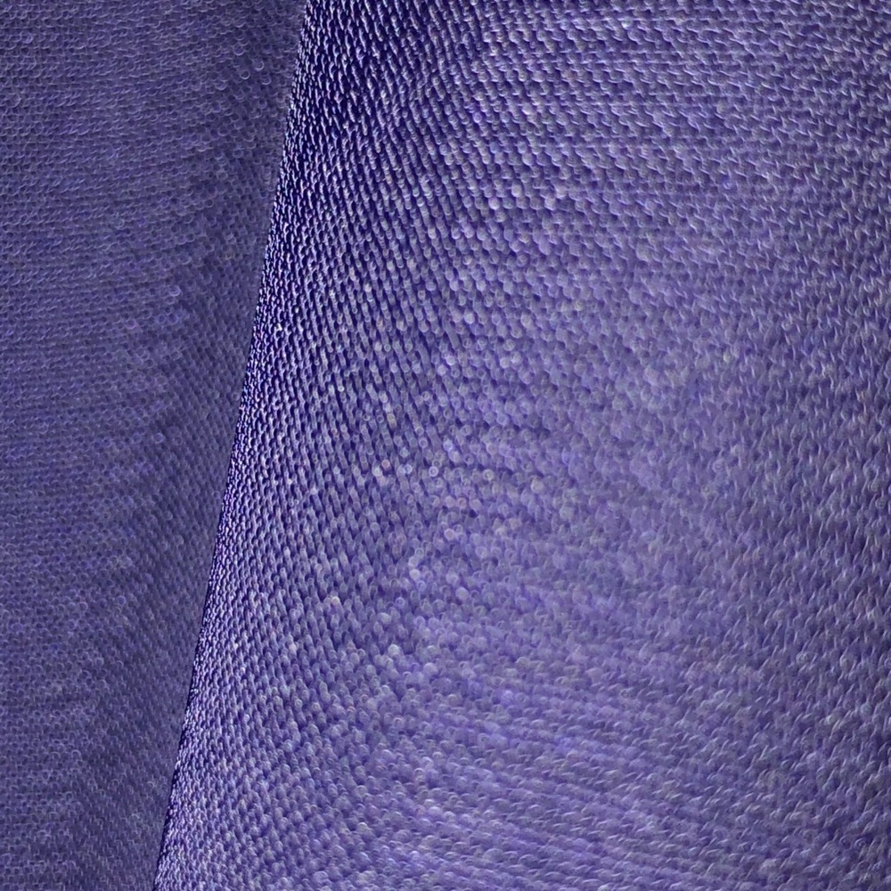 Preloved Navy Blue Top w/ Design Down Front B13 - Picture 6 of 7